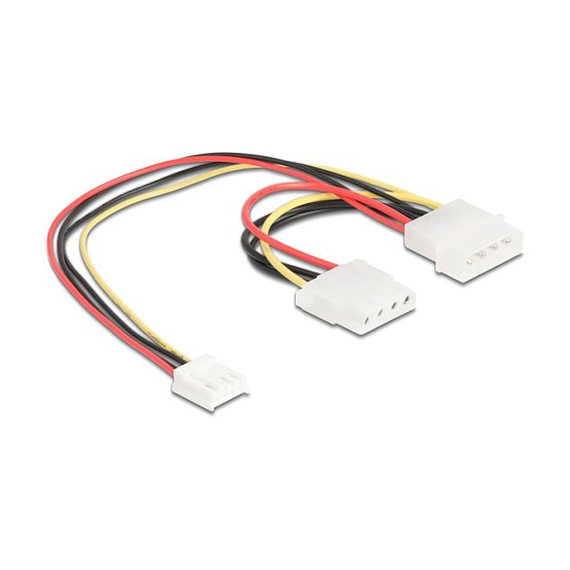 Kartë Zgjerimi Delock 90738, PCI Express x1, 2x FireWire 800 9-Pin + 1x FireWire 400 6-Pin, Texas Instruments XIO2213B, Low Profile - 5