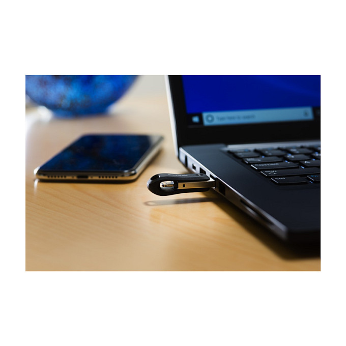 USB Flash Drive SanDisk iXpand Go / 128GB / USB-A + Lightning / USB 3.2 Gen 1 / Password Protection – Zezë/Argjend - 9