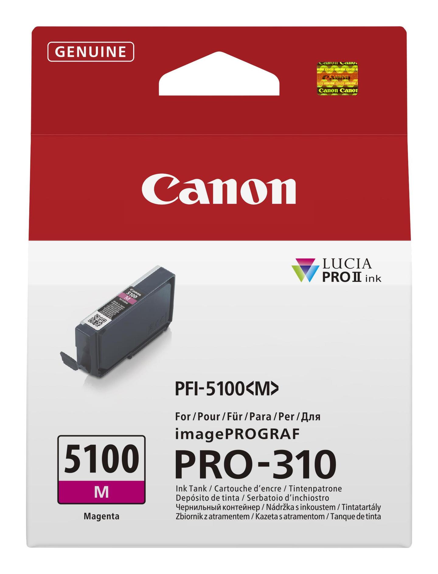 INK Canon PFI-5100M / 6954C001 / 14.4 ml – Rozë - 2
