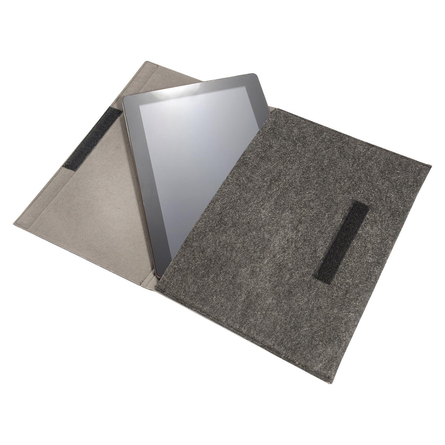 Case për Tablet Ultron RealLife Keeper 163723, 10", Filc, Brendësi mikrofibre, Mbyllje me Velcro - Zezë - 2