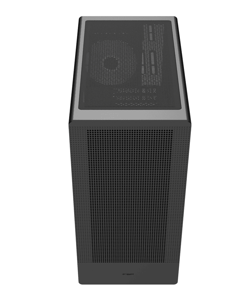 Kasë Fortron M221-BA / ATX Mid-Tower / 1x120mm ARGB (Prapa) / USB 3.0 + 2xUSB 2.0 / Panel Semi-Xham + Front Mesh – Zezë. - 3