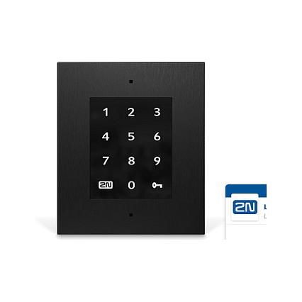 Njësi Kontrolli të Aksesit 2N Access Unit 2.0, tastierë me prekje, PIN, PoE - Zezë - 2