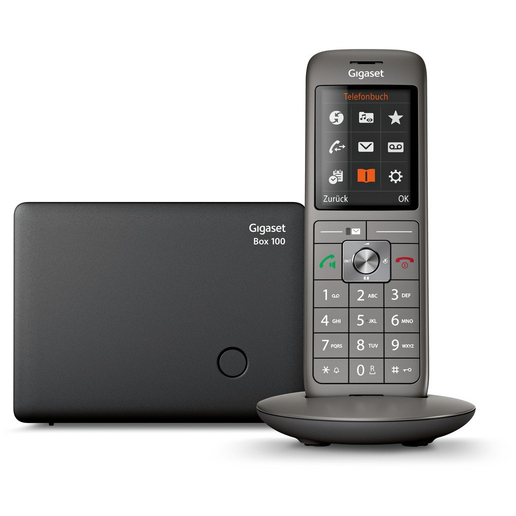 Telefon i thjeshtë Gigaset CL660 / 2.4" / DECT & Hands-Free - Zezë - 2
