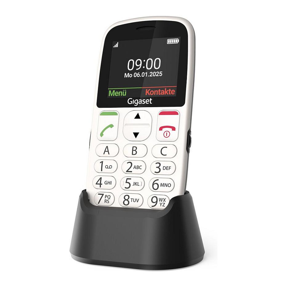Telefon i Thjeshtë Gigaset GL395, 2G, Ekran 2.2" TFT me Ngjyra, 32MB RAM, 32MB Memorie, Buton SOS, IP44 - Bardhë - 8