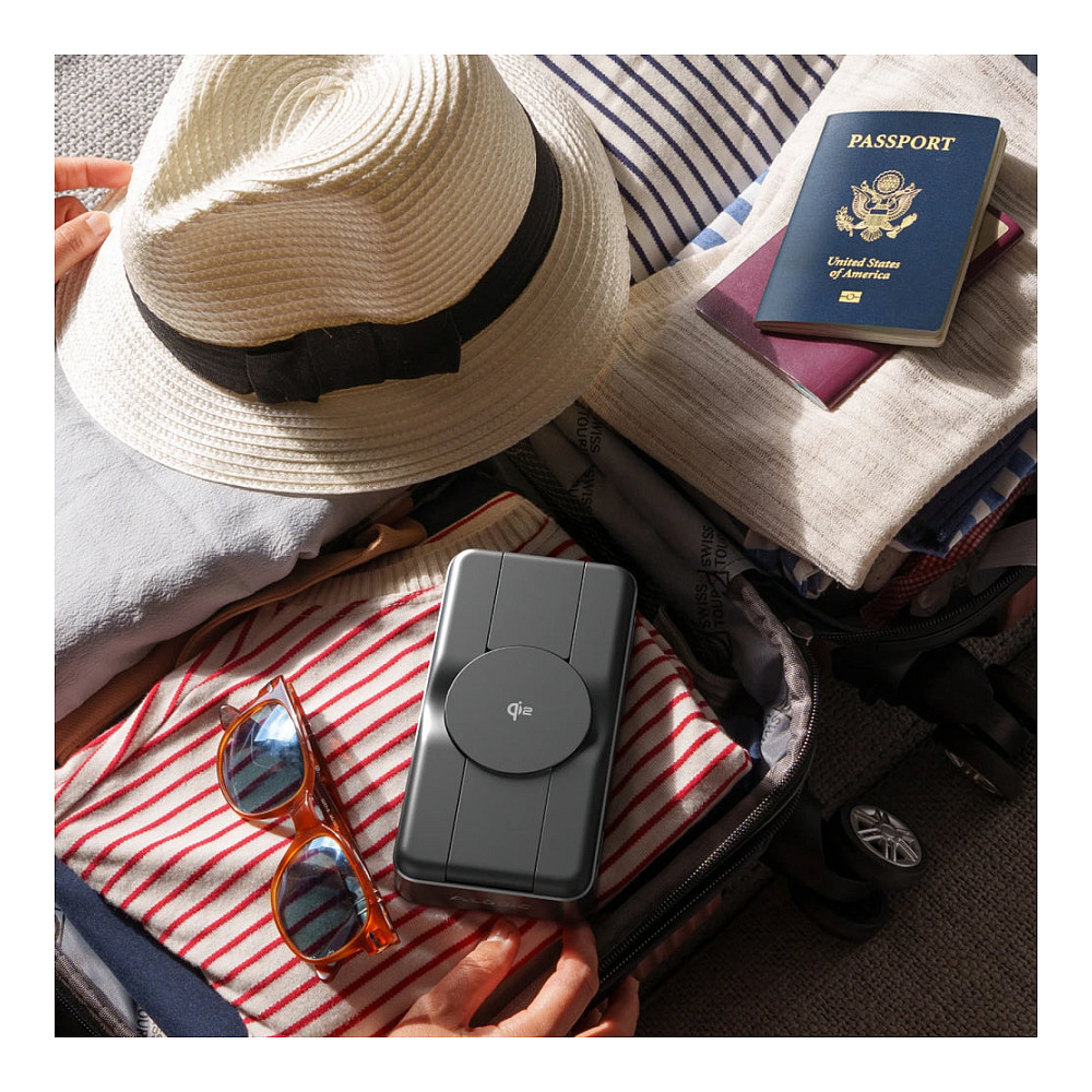 Powerbank ALOGIC Roam / 21.000mAh / USB-C 100W PD / Qi2 Wireless 15W / Apple Watch 2W / USB-C Built-in Cable – Zezë - 5