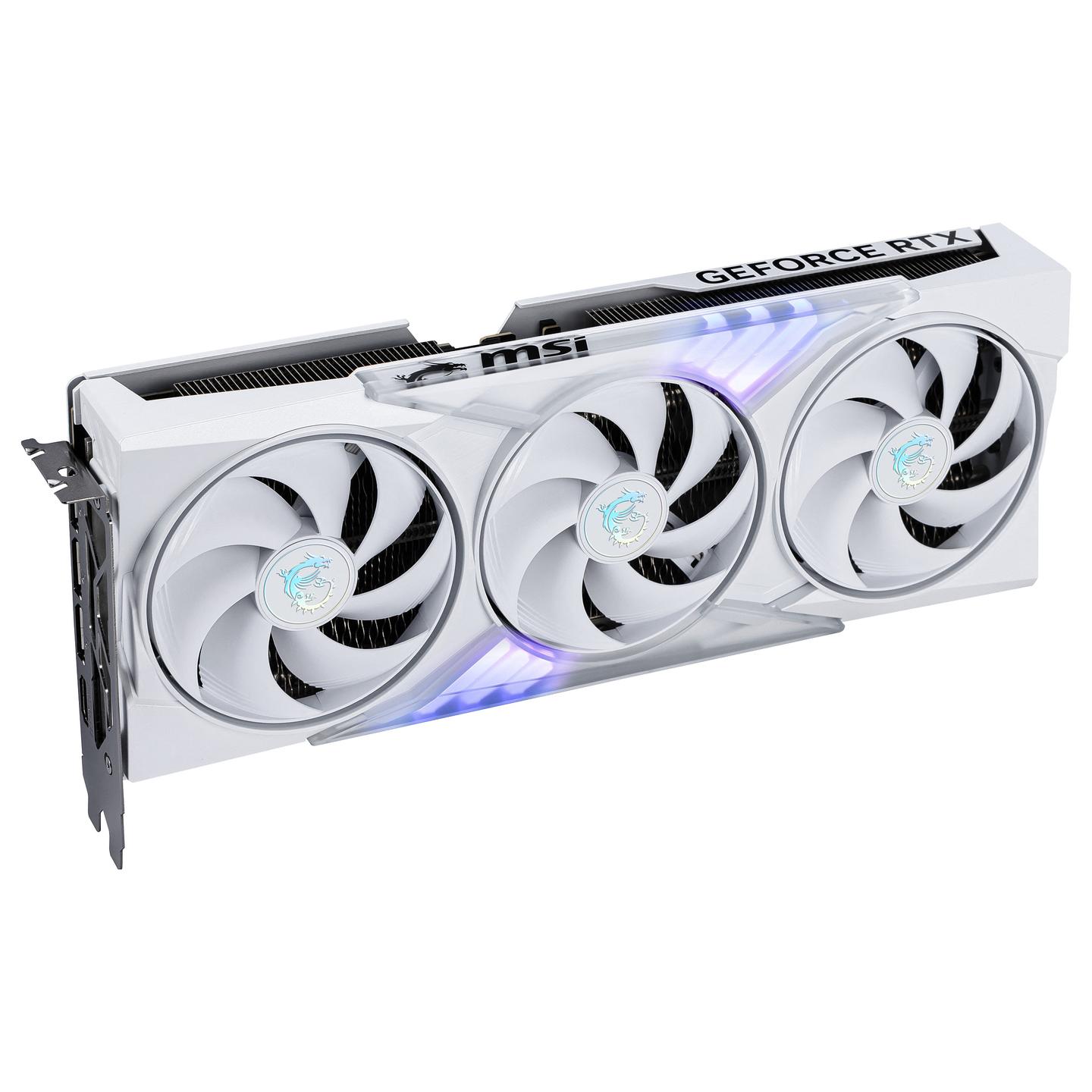 Kartelë Grafike NVIDIA MSI GeForce RTX 5060 Ti GAMING TRIO OC, 16GB GDDR7, 128-bit, PCIe 5.0 x16, 3xDP 2.1b, HDMI 2.1b - Bardhë - 4