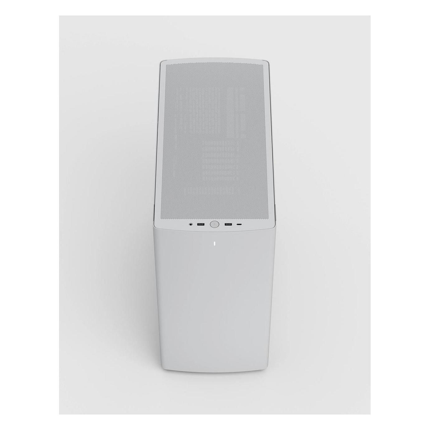 Kasë Fractal Design Define One, Mid-Tower, ATX, 3x Momentum 14, USB Type-C 20Gbps - Bardhë - 9