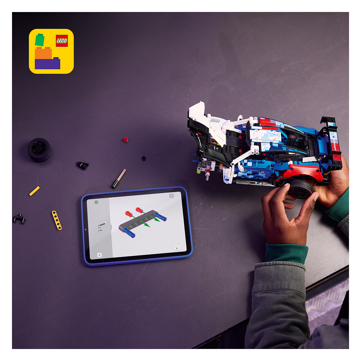 LEGO Technic BMW M4 GT3 EVO Race Car 42226 - 19