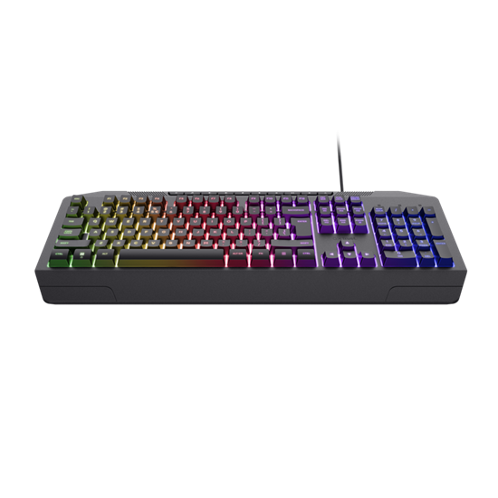Tastierë Gaming Trust GXT 836 Evocx / USB / Full-Size / RGB LED / Anti-Ghosting – Zezë - 3