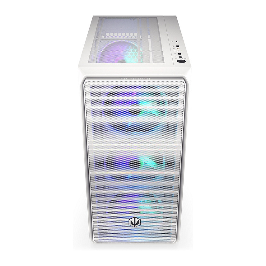 Kasë PC ENDORFY Arx 500 ARGB White / Mid Tower / ATX / 3x 140mm Front + 1x 140mm Rear Fan / ARGB / Mesh - Bardhë - 21