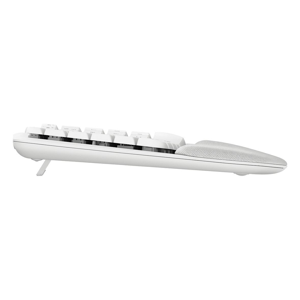 Tastierë pa kabllo Logitech Wave Keys / QWERTY / Membrane / RF Wireless + Bluetooth - Bardhë - 12