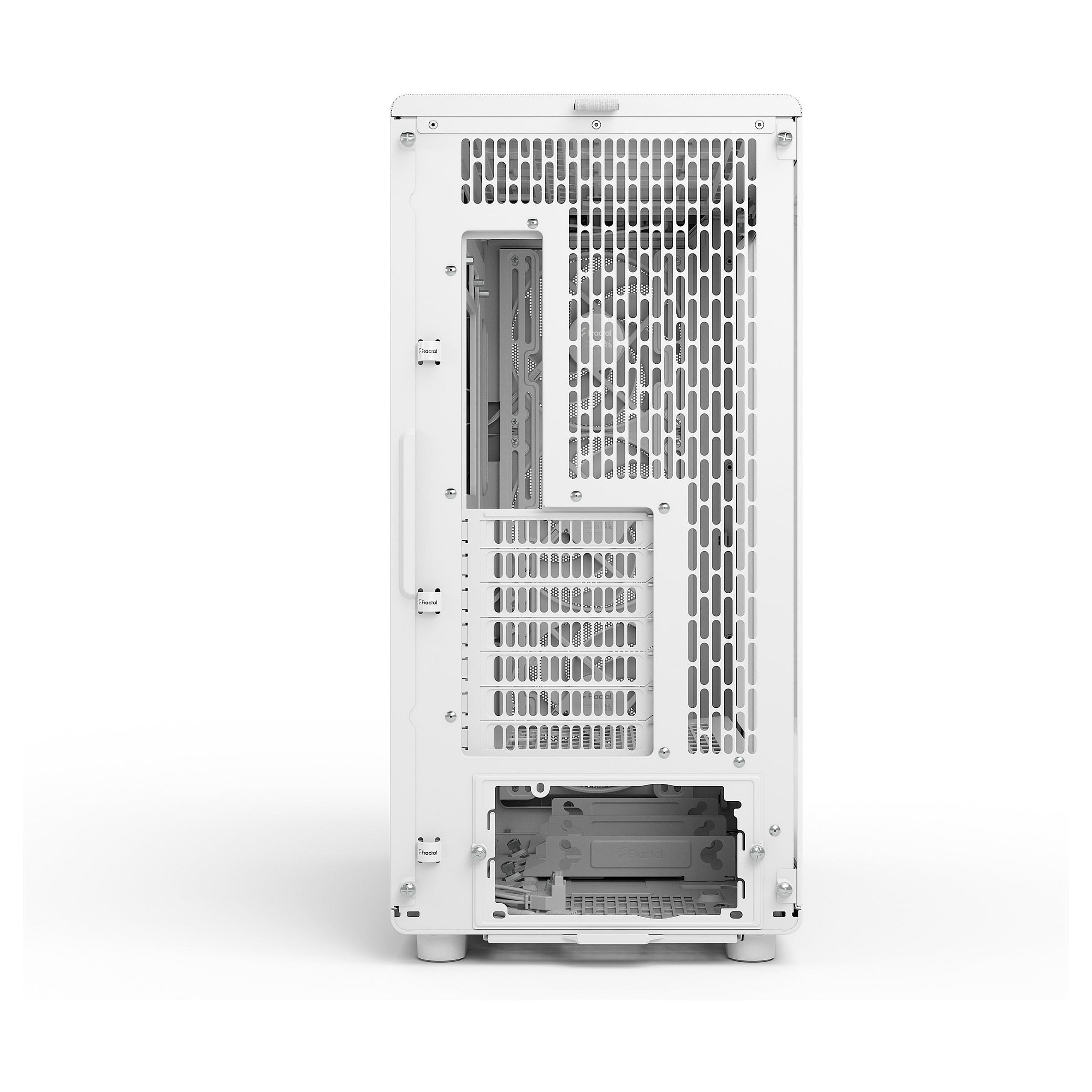 Kasë PC Fractal Design Epoch XL / Mid Tower / E-ATX + ATX / 3x 140mm Fan / Tempered Glass - Bardhë - 7