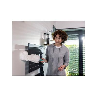 Fshesë Dore LEIFHEIT SUPERDUSTER XL / Mikrofibër 360° / 12 cm / Click-System / E lahet deri 50 herë - Bardhë/Gjelbër - 5
