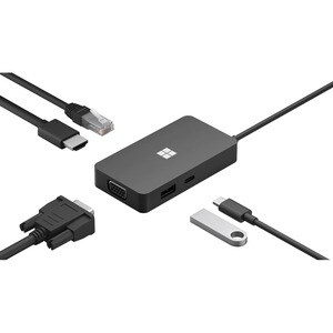 Docking Station Microsoft Surface USB-C Travel Hub / USB-C / HDMI + VGA / Gigabit Ethernet – Zezë - 2