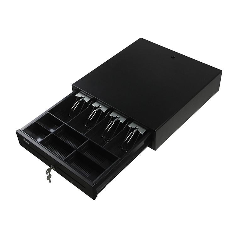 Sirtar Arkëtimi POS EQUIP 351010, 4 Ndarje Kartëmonedhash, 8 Ndarje Monedhash, RJ11 - Zezë - 4