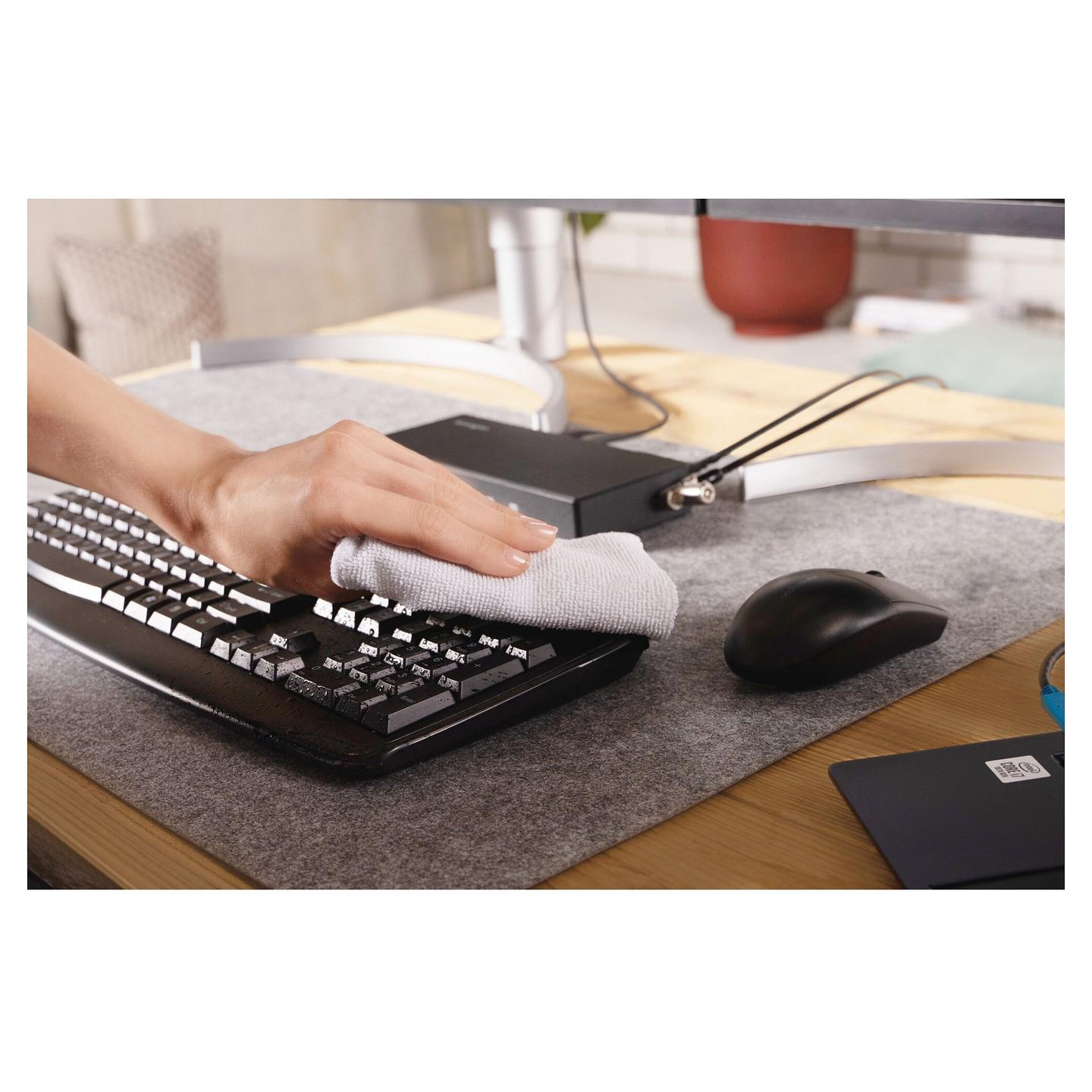 Maus me Kabllo Kensington Pro Fit Washable / Optik / 1600 DPI / 3 Butona / USB / IP67 - Zezë - 13