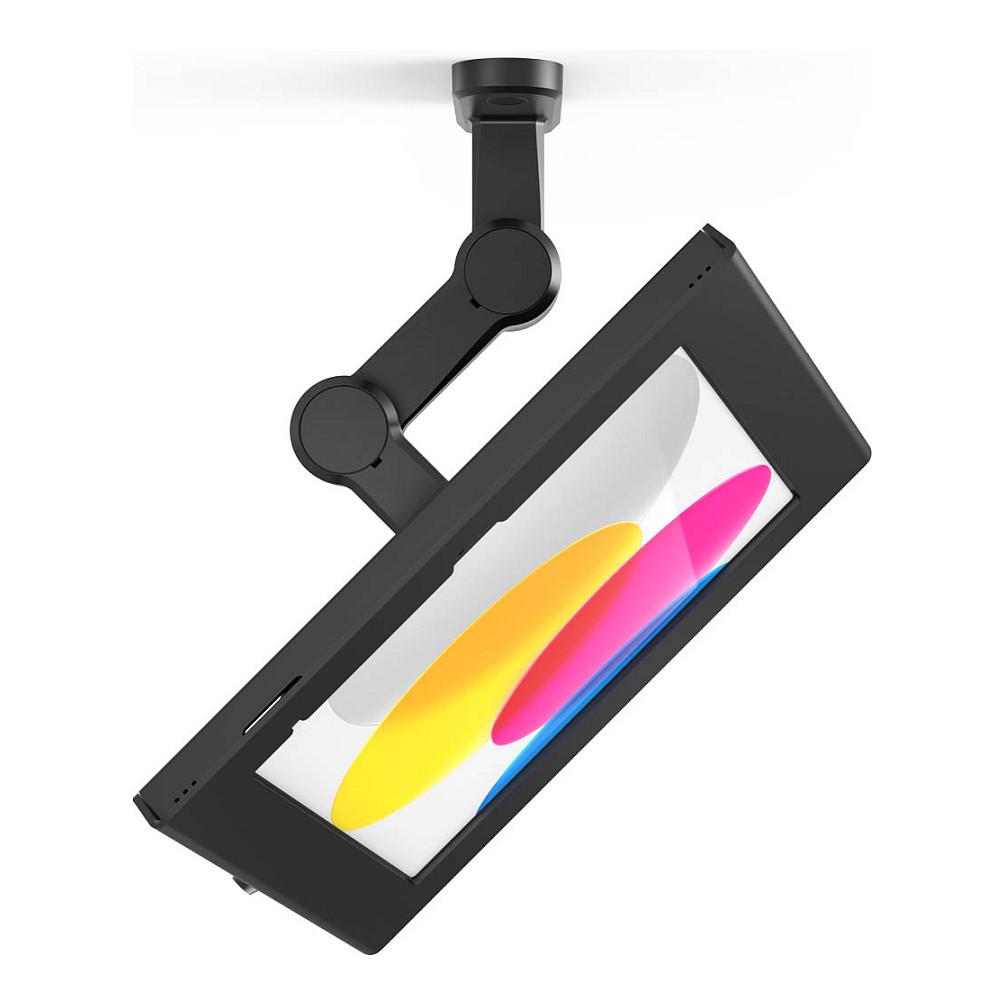 Mbajtës për Tablet Compulocks Apex / iPad 10.9" Gjenerata 10 / iPad 11" A16 / Gehäuse + Krah Rrotullues / i Kyçshëm / Montim në Mur ose Tavolinë / Kornizë Metalike - Zezë - 3