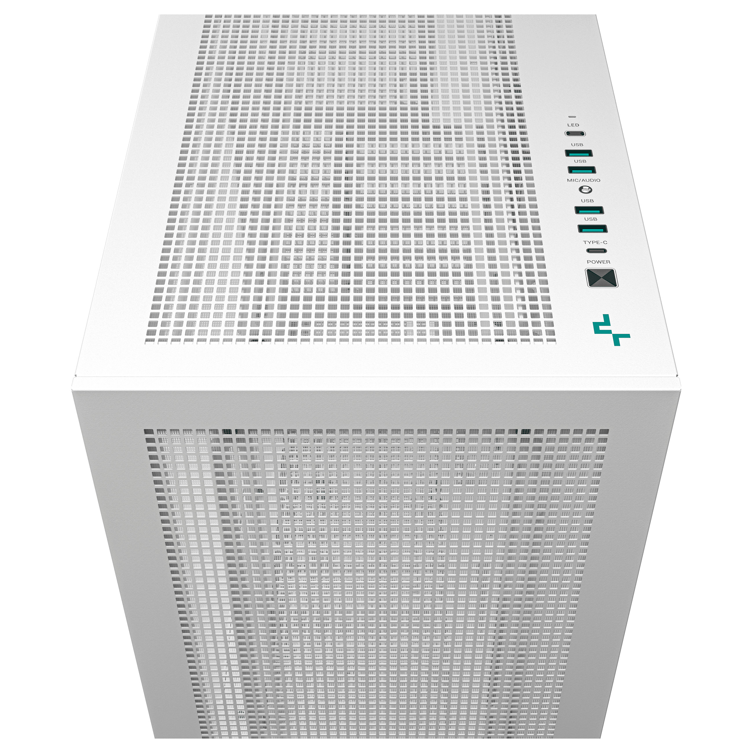 Kasë PC DeepCool Morpheus / Tower / E-ATX / 3x 120mm + 3x 140mm + 2x 180mm + 2x 200mm Fan Support / Tempered Glass / 420mm Radiator / ARGB / Digital Display - Bardhë - 8