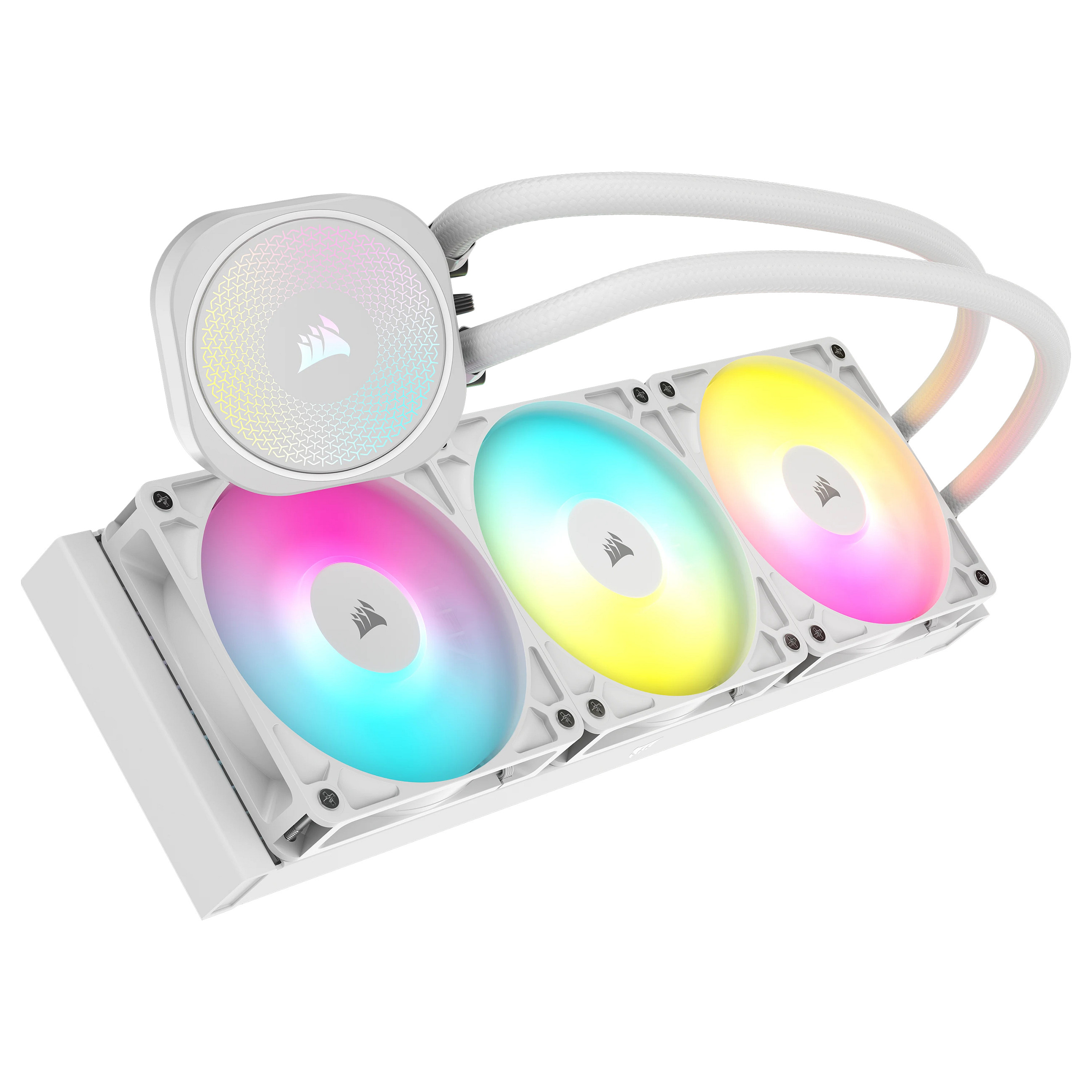 Ftohës për Procesor Corsair Nautilus 360 RS ARGB / AIO / 360mm / 3x120mm / ARGB - Bardhë - 11