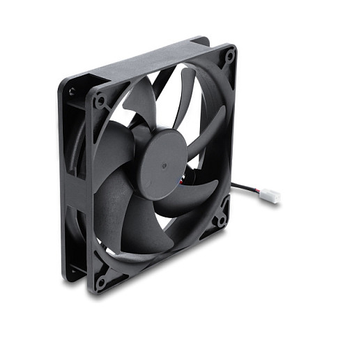 Ftohës për Kasë Delock / 120mm / 2000 RPM / Ball Bearing – Zezë - 3
