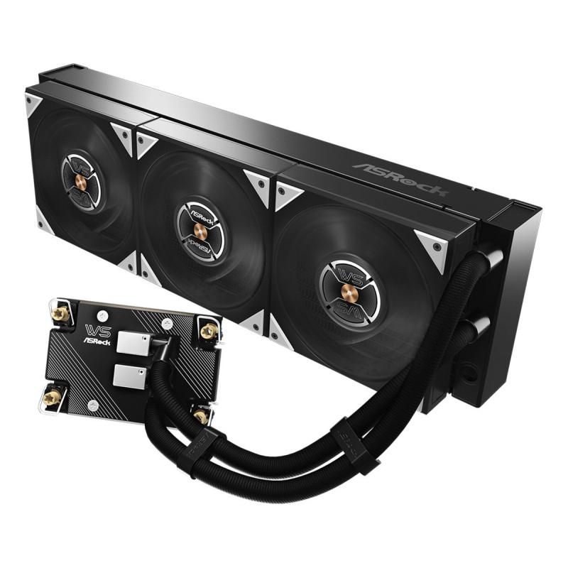 Ftohës për Procesor ASRock WS XE 360D / 360mm / 3x120mm / Dual-Pump – Zezë - 2