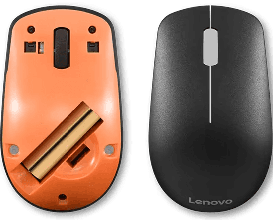 Maus pa kabllo Lenovo 400 / 1200 DPI / 3 Butona / 65g – Zezë - 4