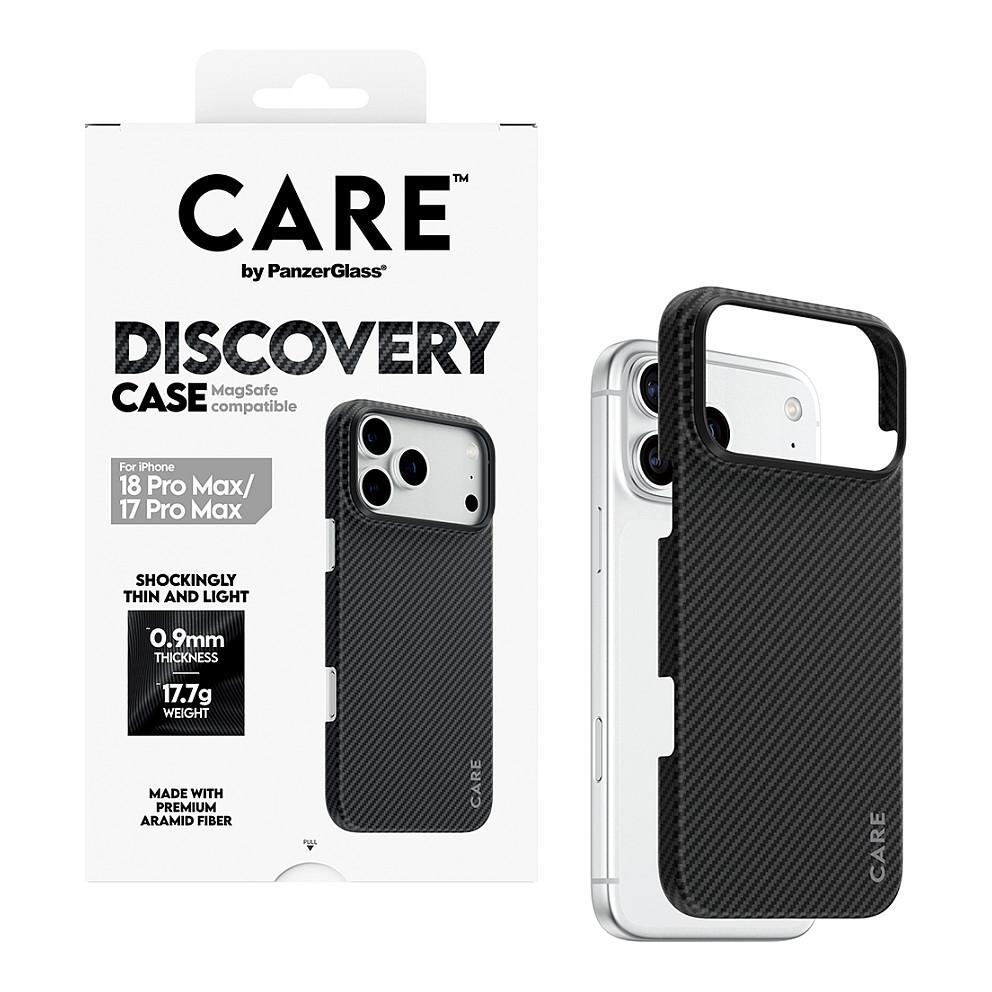 Aksesorë për telefon PanzerGlass CARE Discovery / iPhone 17 Pro Max / iPhone 18 Pro Max / MagSafe / 0.9mm - Zezë - 5