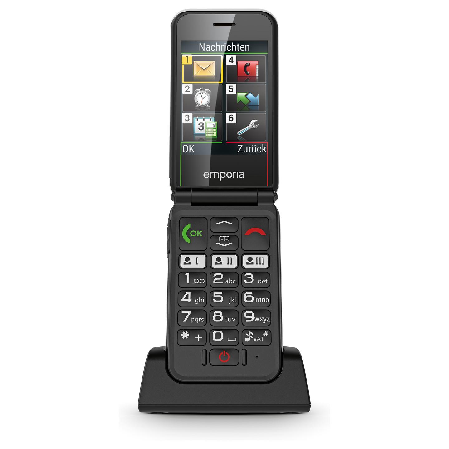 Telefon Emporia SIMPLICITYglam V3 / 2.8" / 2G / Bluetooth 3.0 / 32 MB RAM / 64 MB / USB-C / 1300 mAh - Bardhë - 9