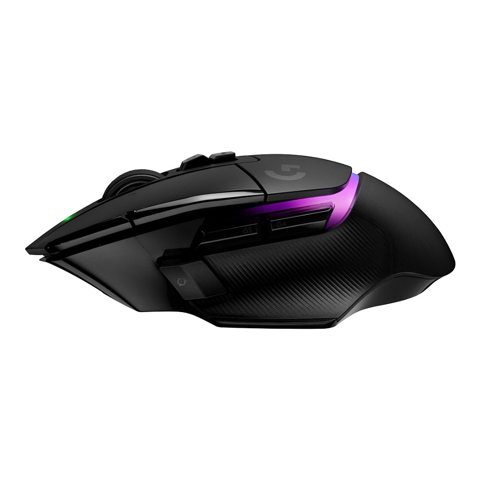 Maus Gaming Logitech G G502 X Plus / Wireless / HERO 25K / 25.600 DPI / 13 Butona / RGB - Zezë - 5