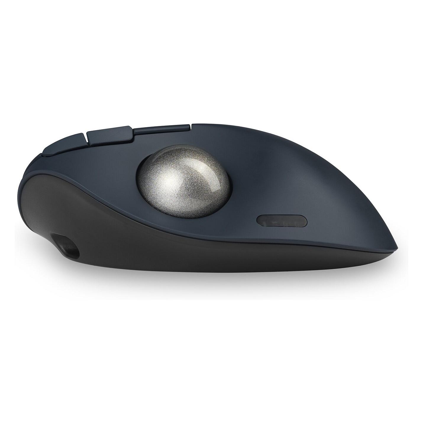 Maus pa kabllo Kensington Pro Fit Ergo TB550 / Trackball / 400–1600 DPI / Bluetooth & 2.4GHz / 7 Butona / USB-C - Zezë/Blu - 7