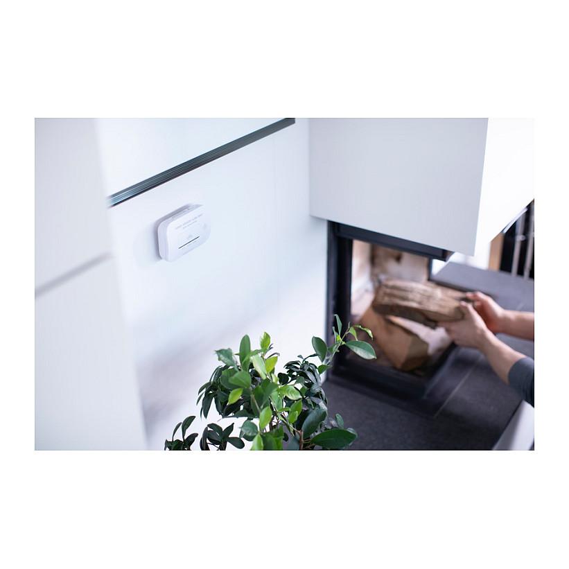 Detektor CO Brennenstuhl CM A 3030 / Sensor Elektrokimik / Alarm 85 dB / LED / 2x AA 1.5V / EN 50291 - Bardhë - 8