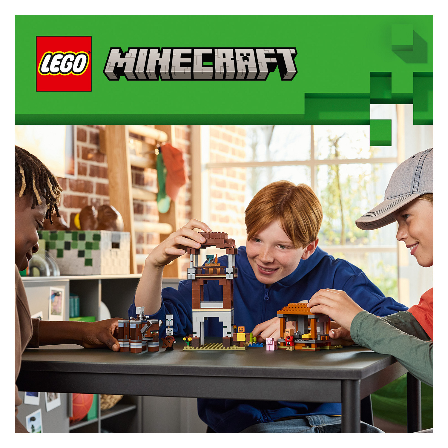 LEGO Minecraft The Pillager Outpost and Ravager - 22