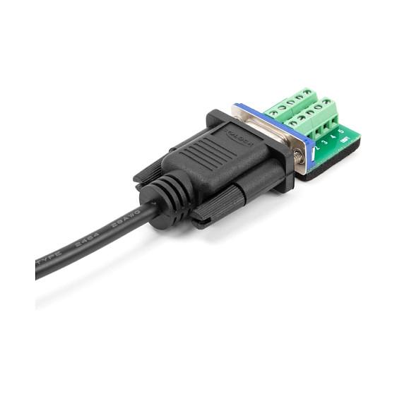 Kabllo Serial DeLOCK 88218 / RS-232 D-Sub9 Male në D-Sub9 Male / 1:1 / 2 m - Zezë - 2