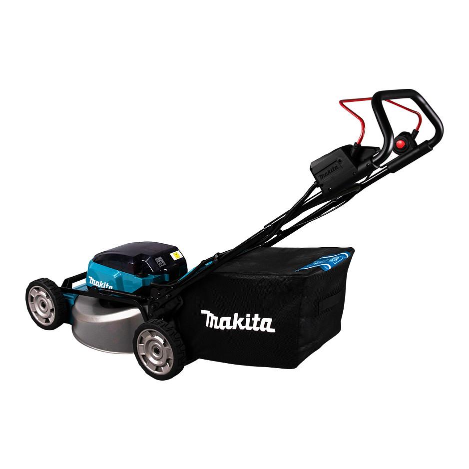 Kositëse Bari me Bateri Makita DLM530Z, 2x18V, 53cm, 20–100mm, 70L, Brushless - Blu/Zezë - 3