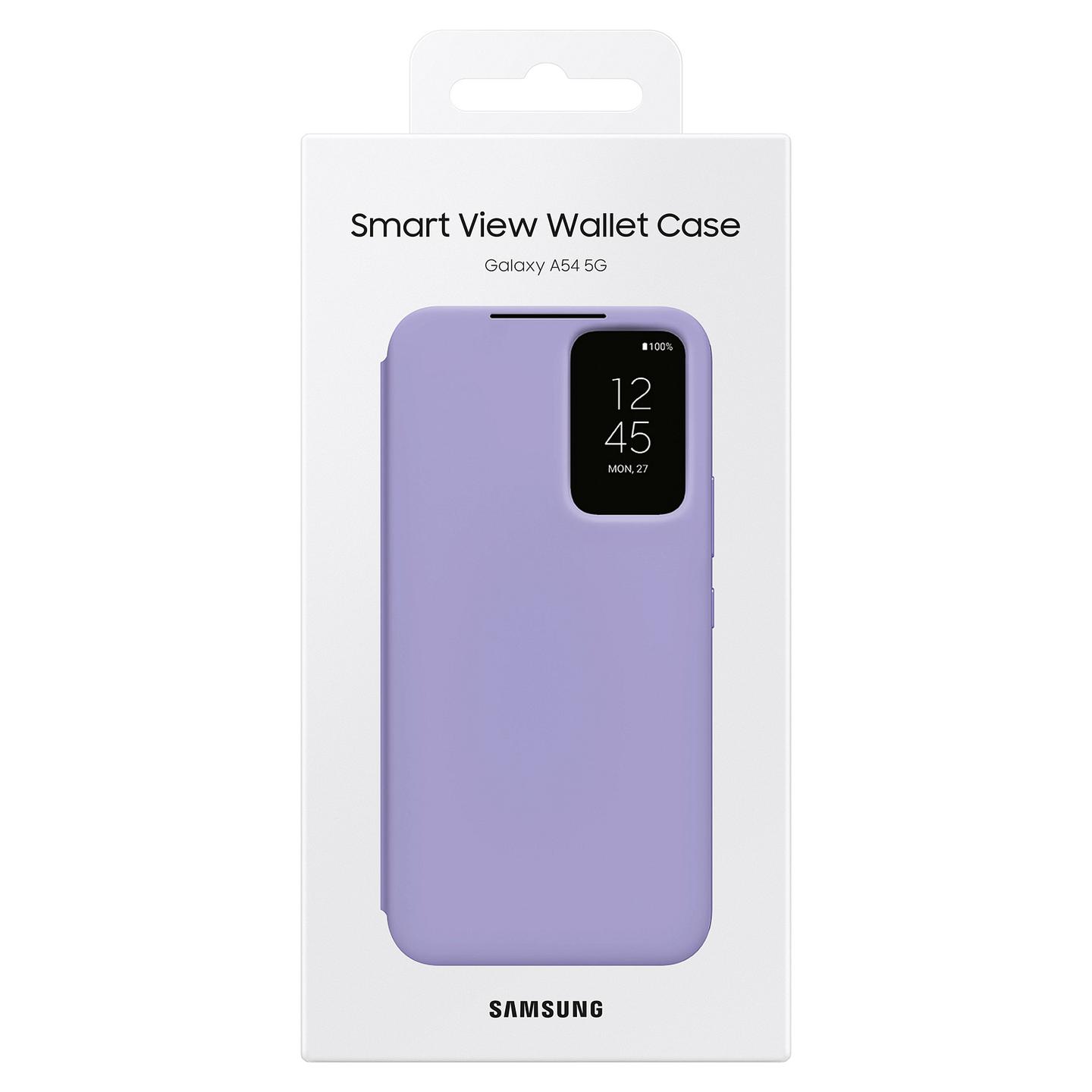 Case për Telefon Samsung EF-ZA546CVEGWW / Smart View Wallet Case / Galaxy A54 5G - Blueberry - 7