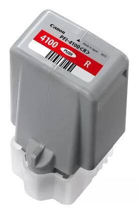 INK Canon PFI-4100 R / 6785C001 / 80 ml / 760 faqe – Kuqe