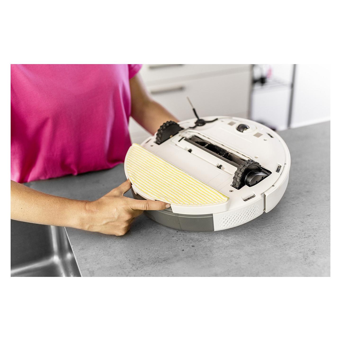 Fshesë Robotike Kärcher RCV 5 / Robot Fshesë me Mop / LiDAR / 5000 Pa / 330 ml / 240 ml - Bardhë - 6