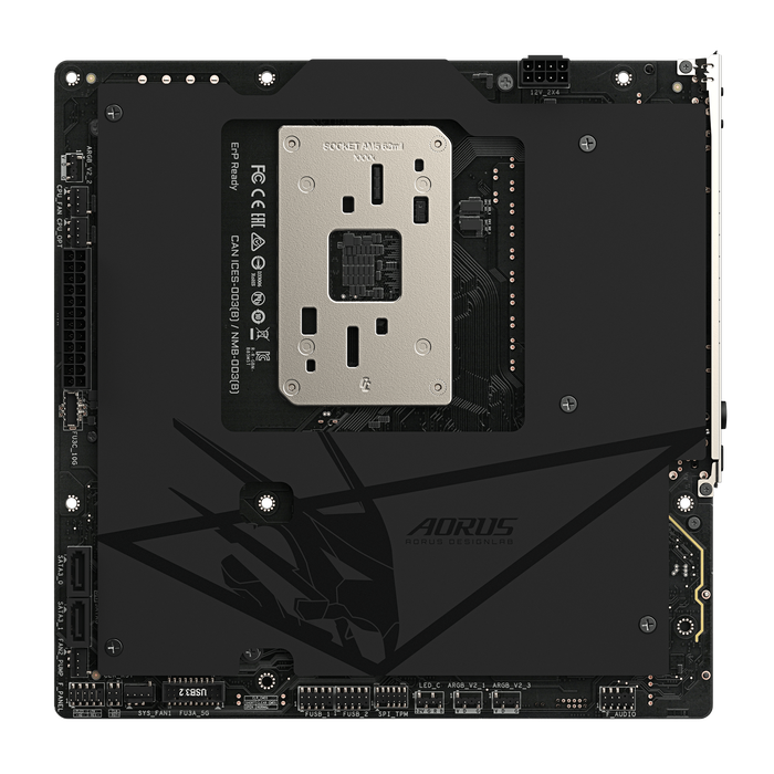 Pllakë Amë Gigabyte B850M AORUS STEALTH / AMD AM5 / B850 / DDR5 / Micro-ATX / Wi-Fi 7 / 5GbE LAN - 4
