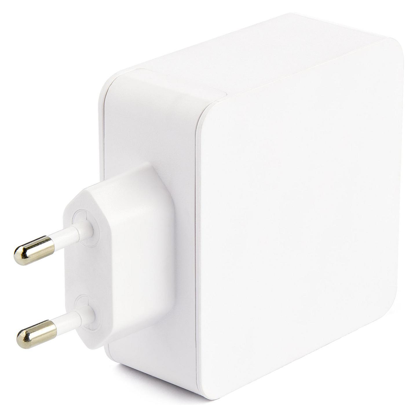 Karikues USB-C StarTech.com WCH1CEU, 60W, Power Delivery, Kabllo 2m - Bardhë - 2