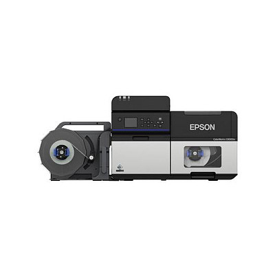 Printer Label Epson ColorWorks C8000e (BK) / Inkjet / 600 × 1200 DPI / 300 mm/s - Zezë/Gri - 2