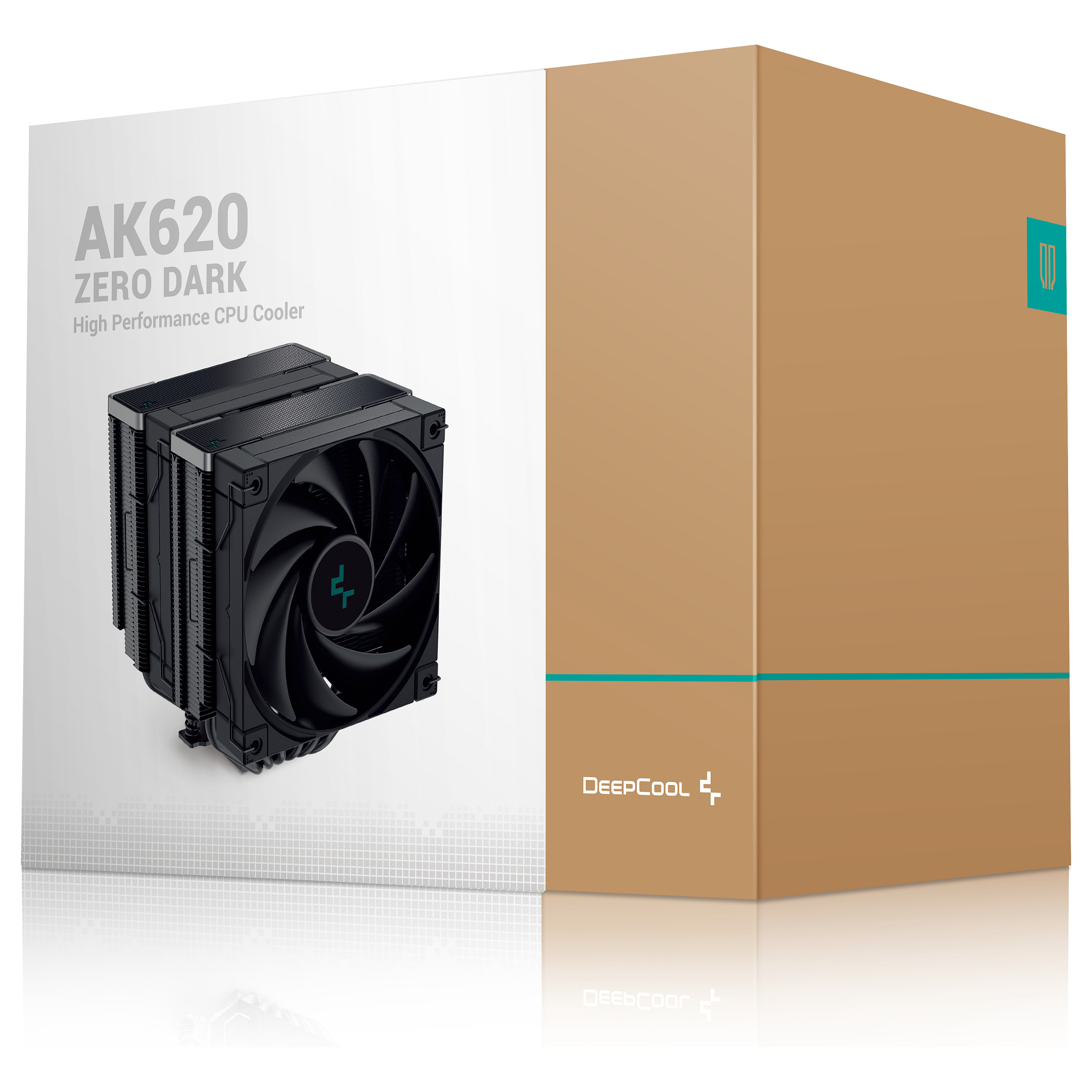 Ftohës për Procesor DeepCool AK620 ZERO DARK / 120mm / Dual-Tower – Zezë - 10