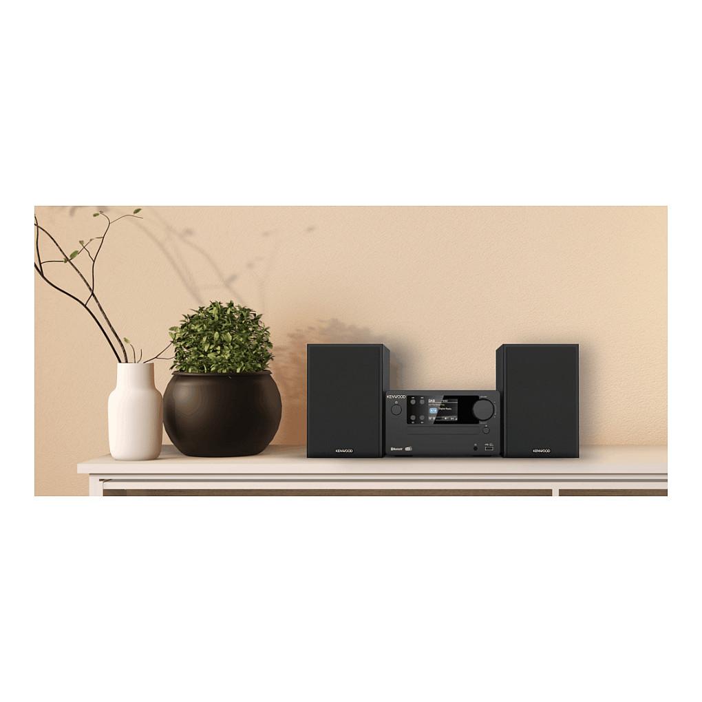 Sistem Audio Kenwood M-725DAB-B, 2 × 25W, CD, USB, DAB+, FM-RDS, Bluetooth 5.0 - Zezë - 8