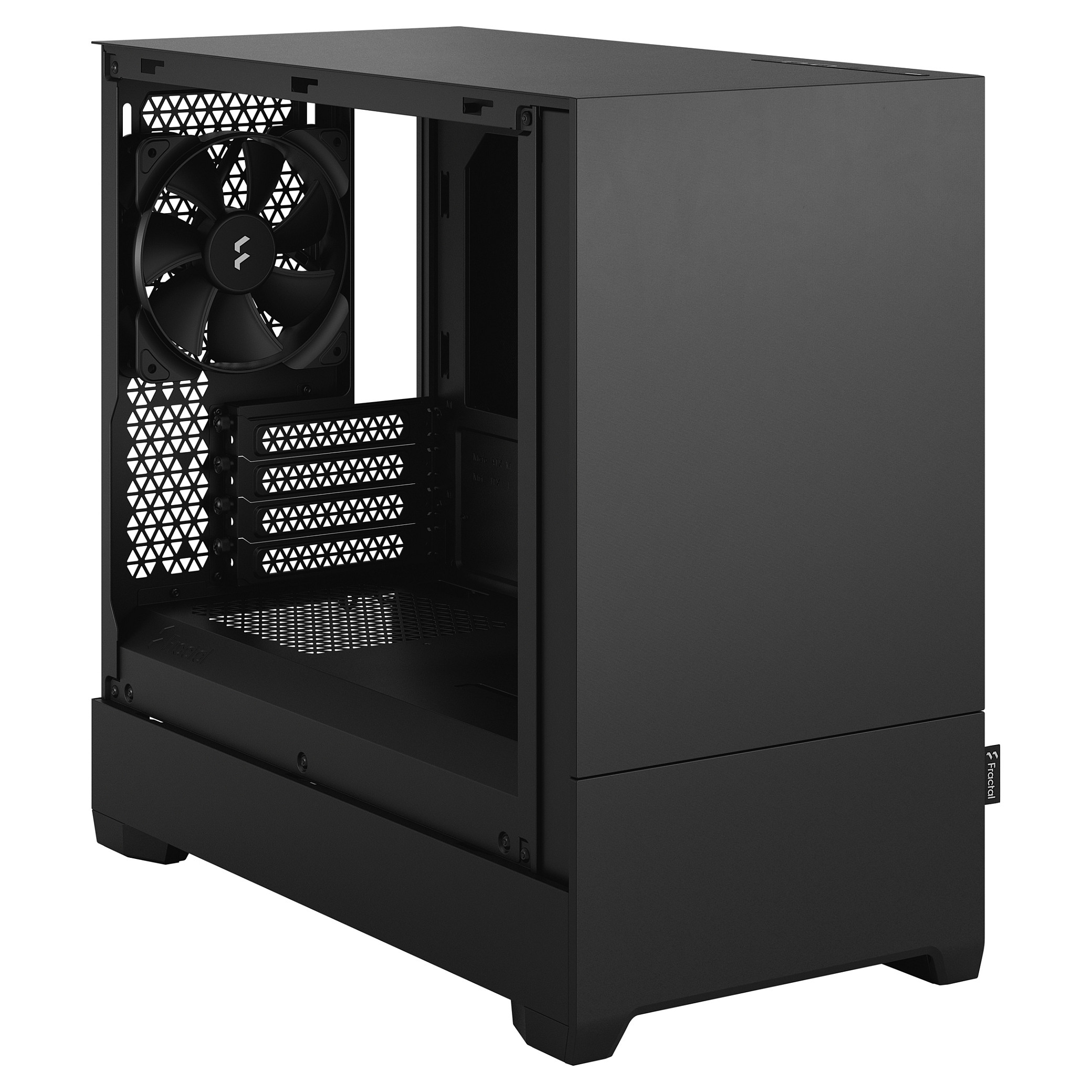Kasë PC Fractal Design Pop Mini Silent / Mini Tower / ATX / 3x 120mm Fan - Zezë - 8