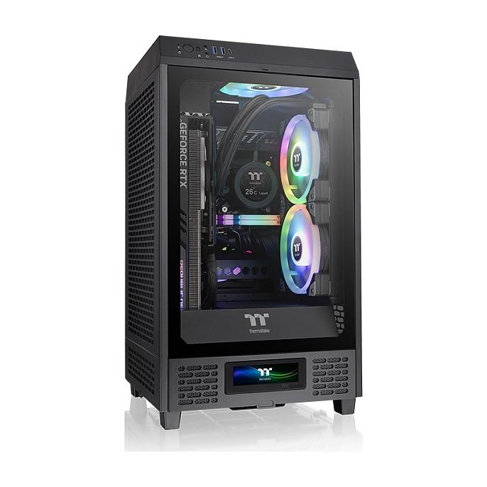 Ekran LCD për Kasë Thermaltake LCD Panel Kit for The Tower 200, 3.9", TFT-LCD, 480×128, USB 2.0 - Zezë - 5