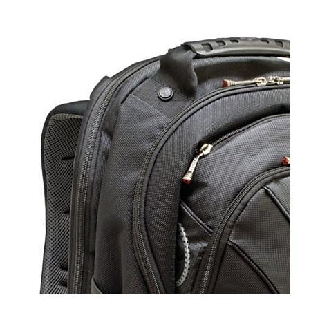 Çantë për laptop Wenger SwissGear Legacy 600631 / Backpack / 16" / 24 L / 100% Polyester / Triple Protect / CaseBase / Air-Flow Back Padding / Essentials Organizer / Trolley Strap - Zezë/Gri - 2