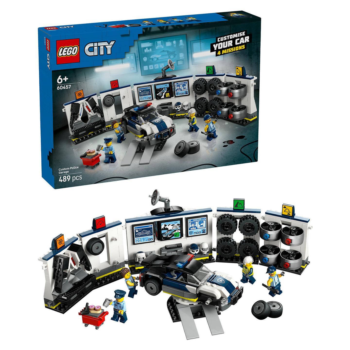 LEGO City Custom Police Car Garage 60457 - 13