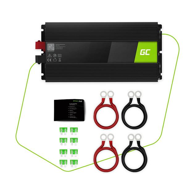Inverter Green Cell INV21, 24 V, për automjet - Zezë - 3