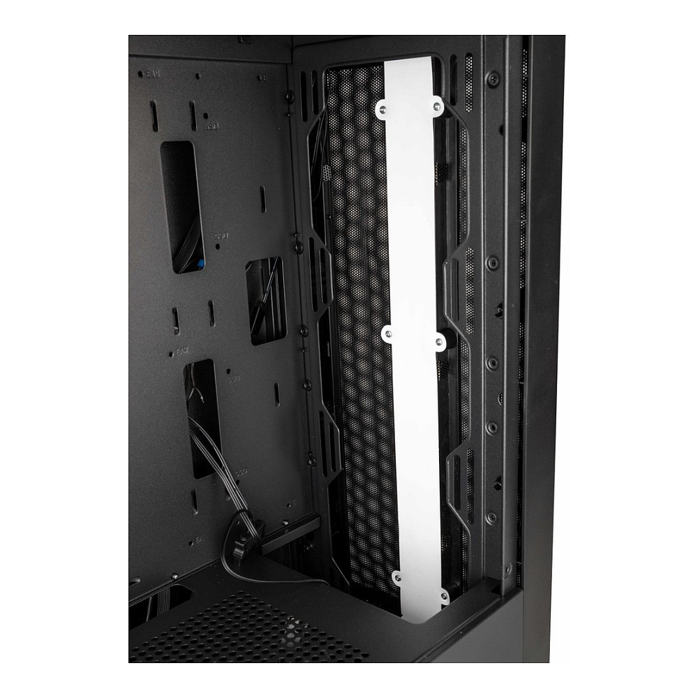 Kasë PC Kolink Inspire K12 ARGB / Midi Tower / ATX / 1x 120mm ARGB/PWM Fan / Tempered Glass - Zezë - 2