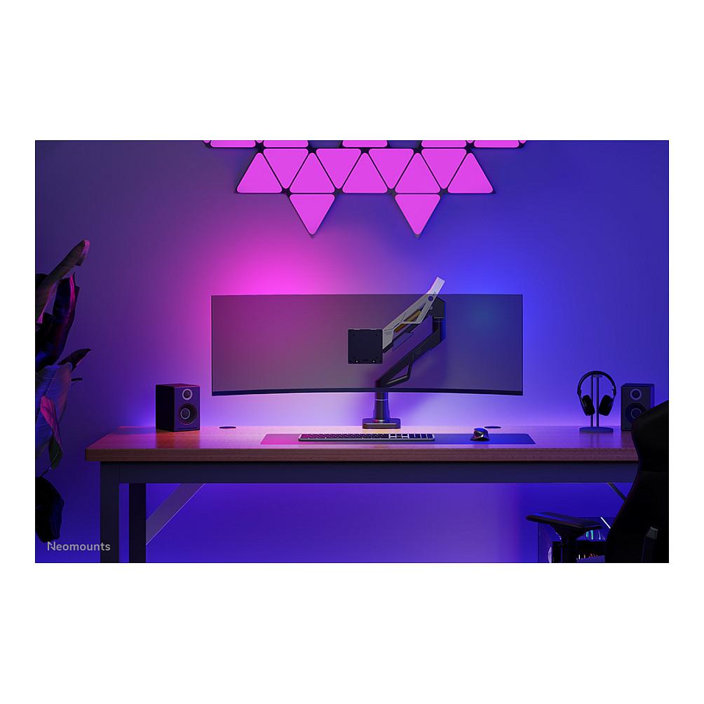 Mbajtëse për Monitor Gaming Neomounts DS70-256BL1 / 1 Monitor / 24"-57" / 30kg / Gas Spring / Full Motion / Topfix - Zezë - 17