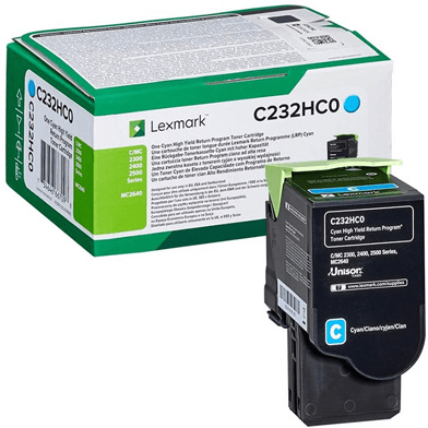 Toner Lexmark C232HC0 / 2.300 faqe – Blu
